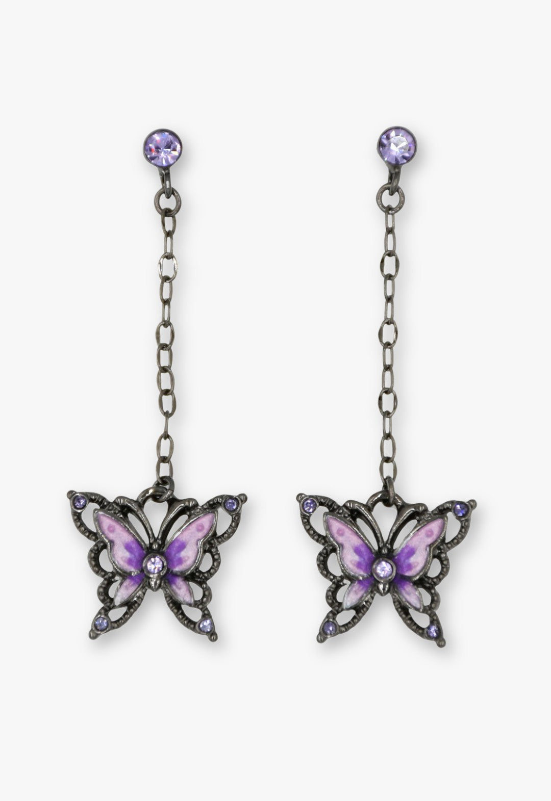 Butterfly Motif Earrings
