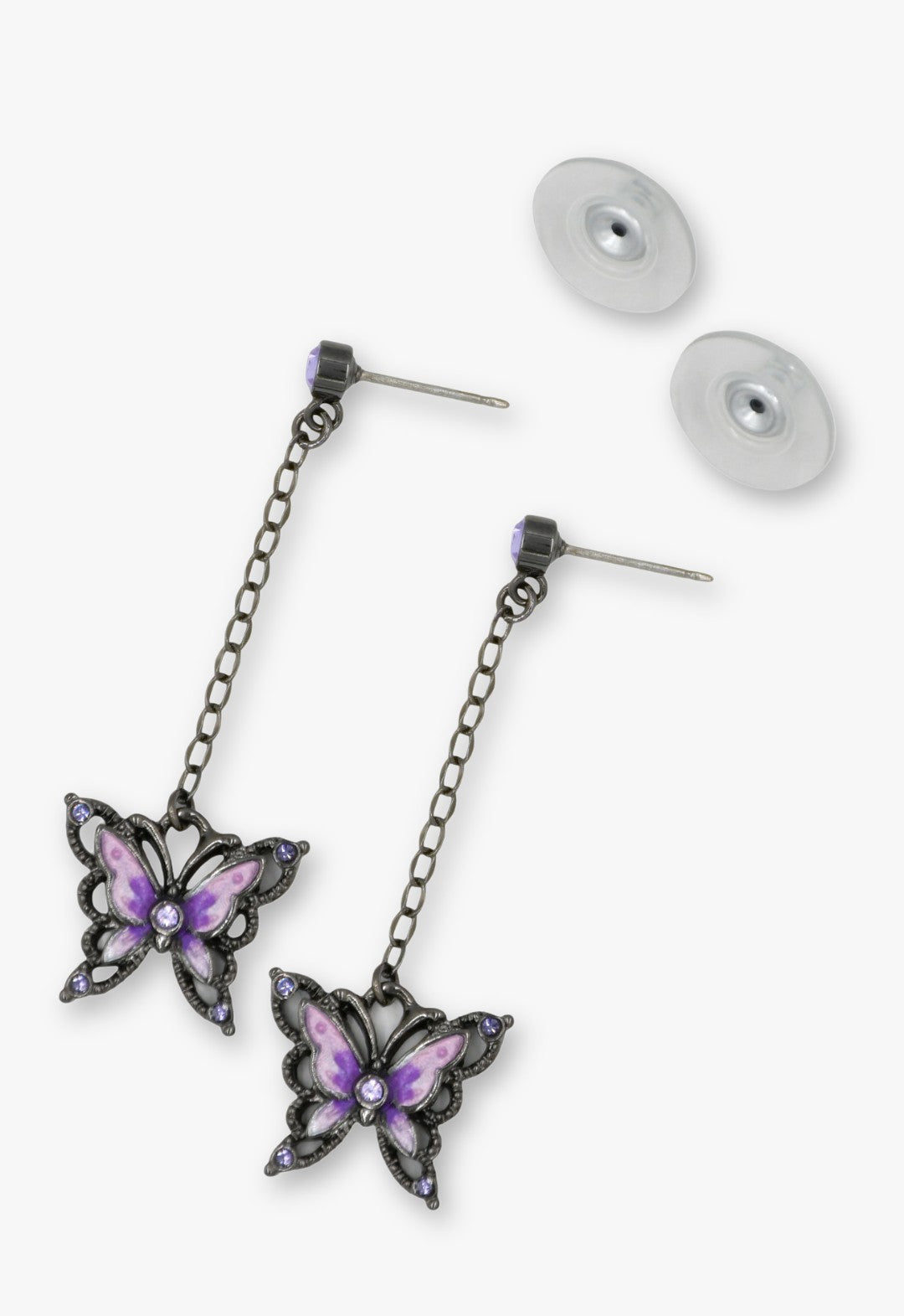 Butterfly Motif Earrings