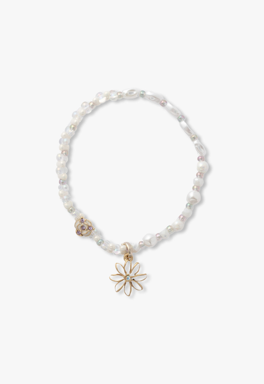 Tiare rose motif bracelet