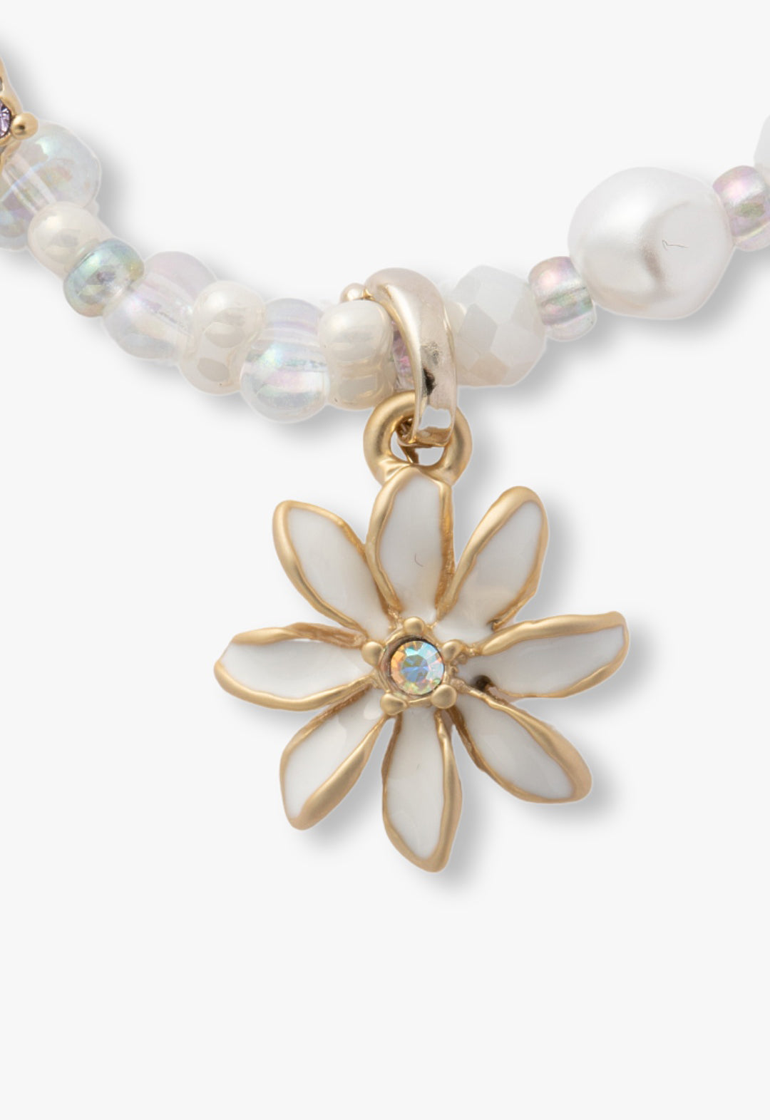 Tiare rose motif bracelet