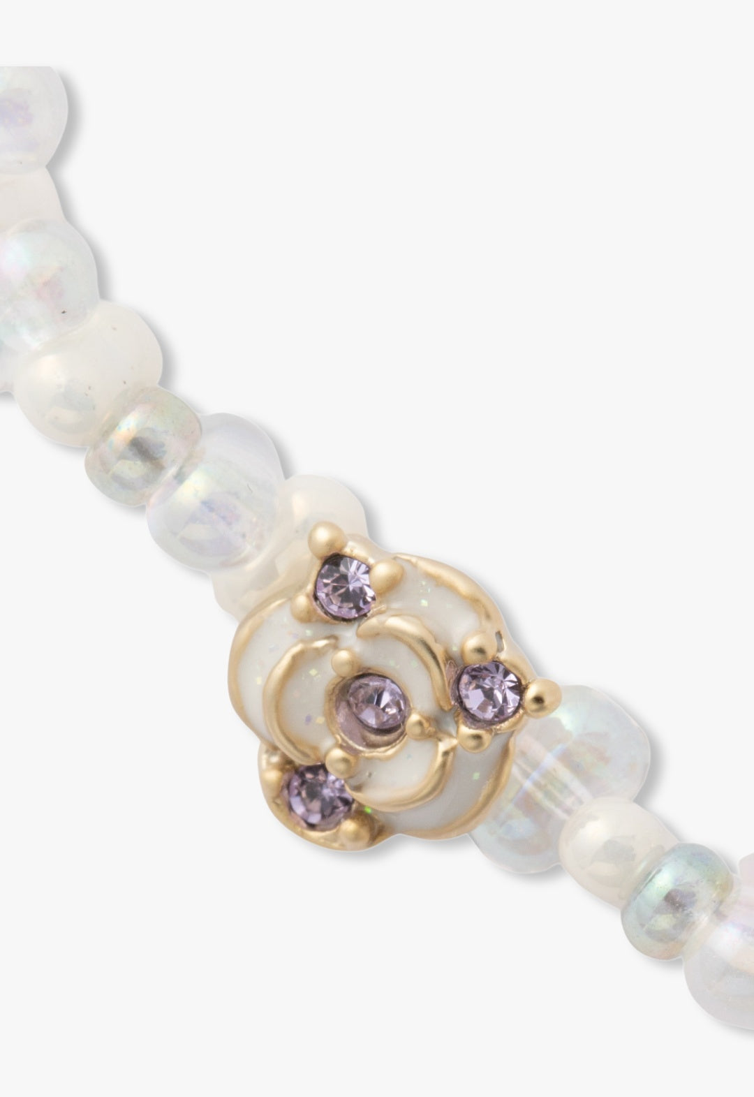 Tiare rose motif bracelet