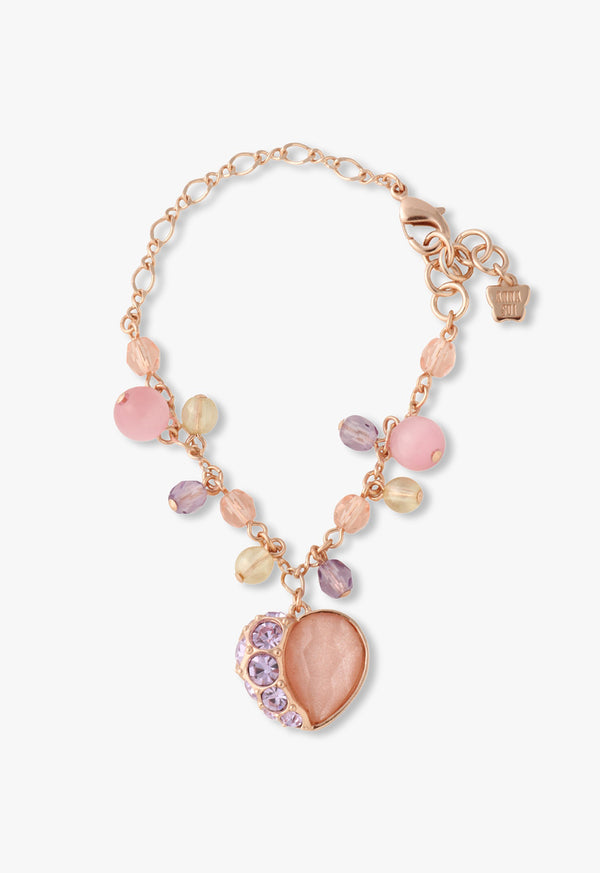 Peach motif bracelet