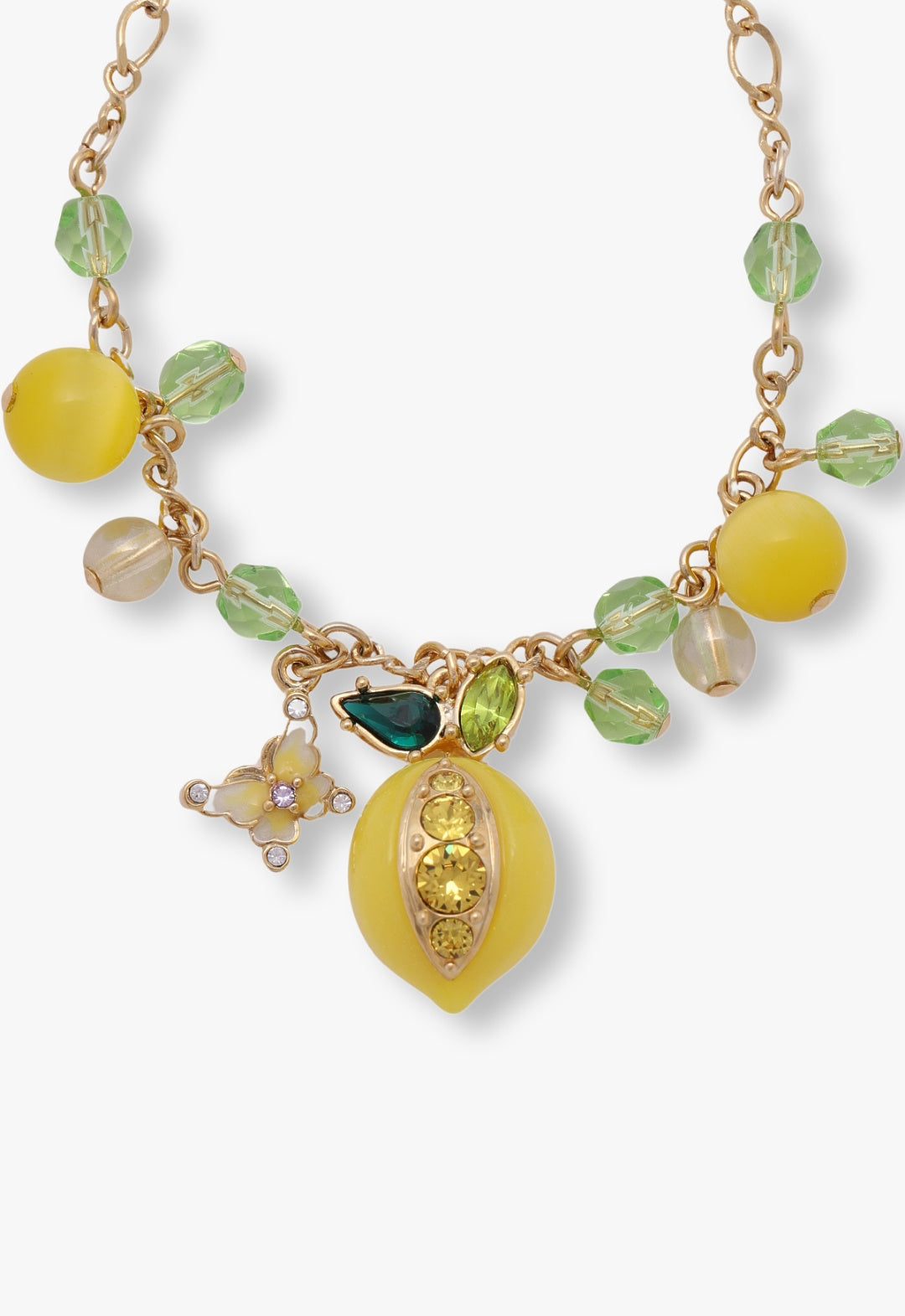 Lemon motif bracelet