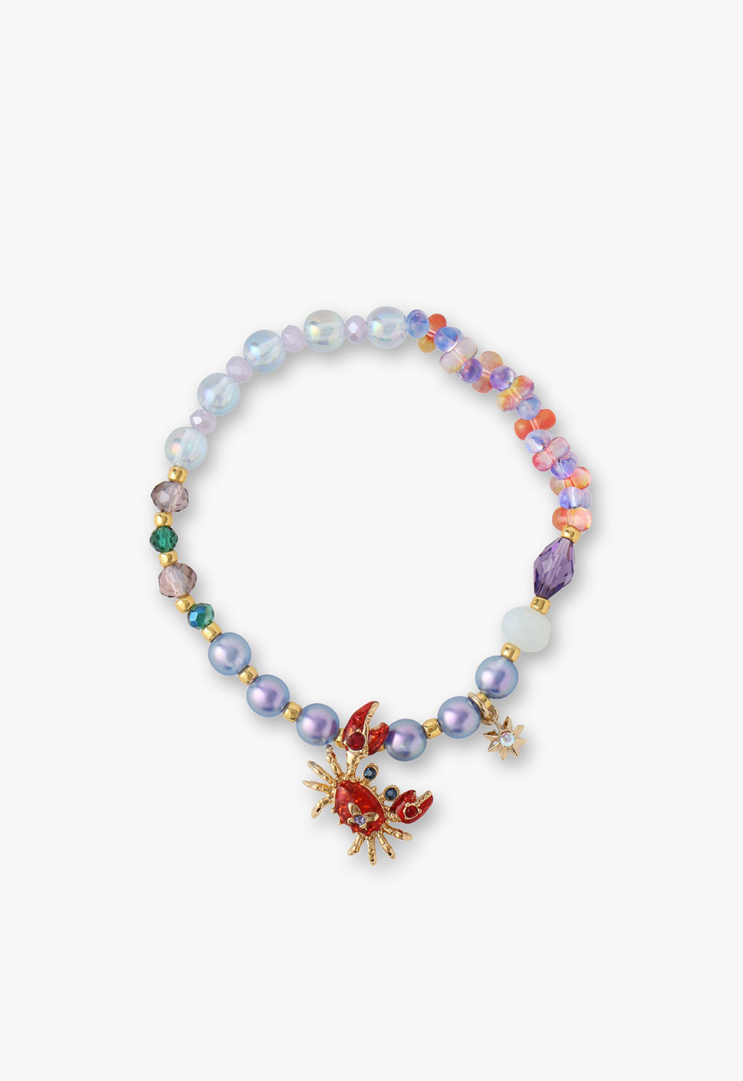 Crab motif bracelet