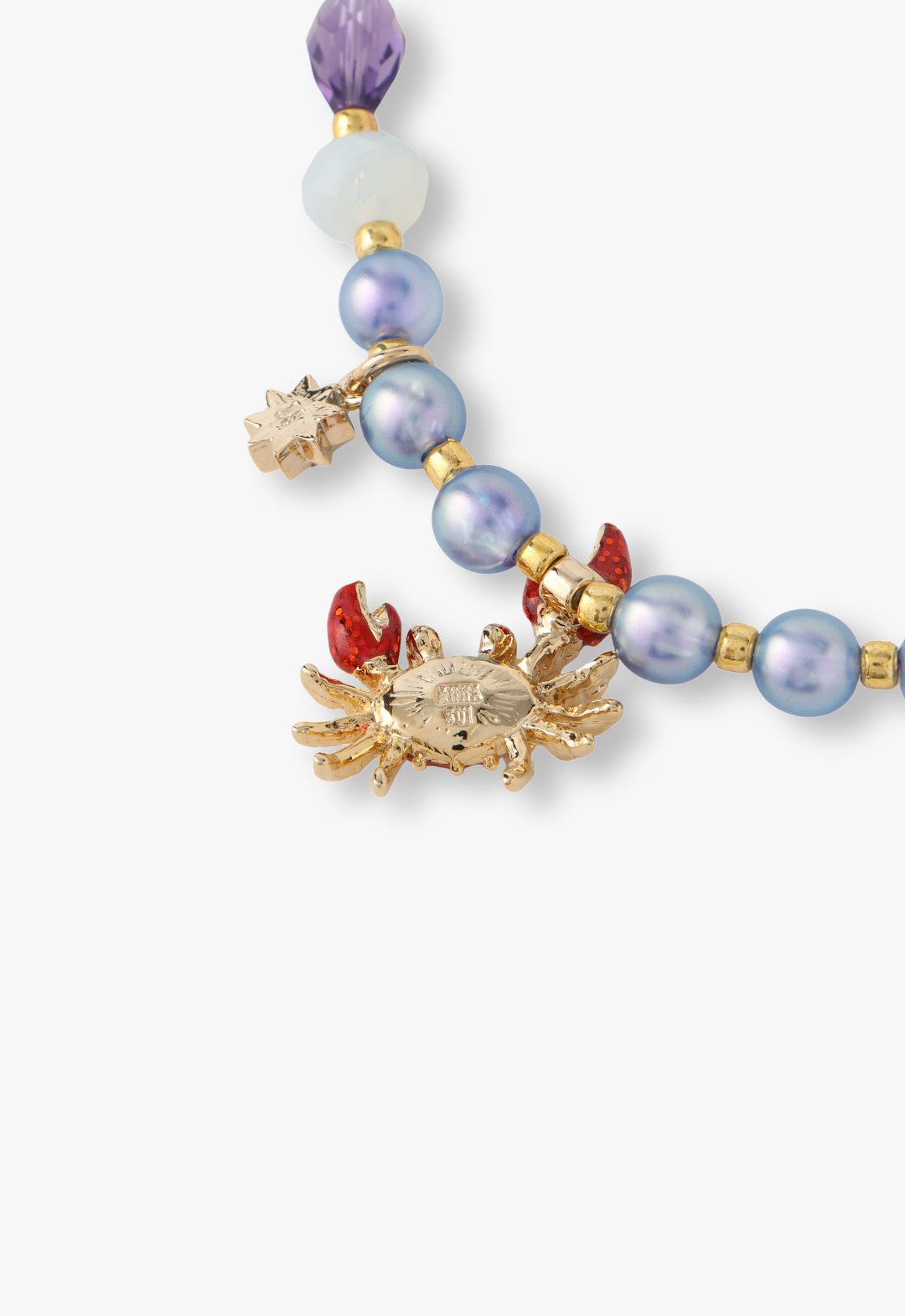 Crab motif bracelet
