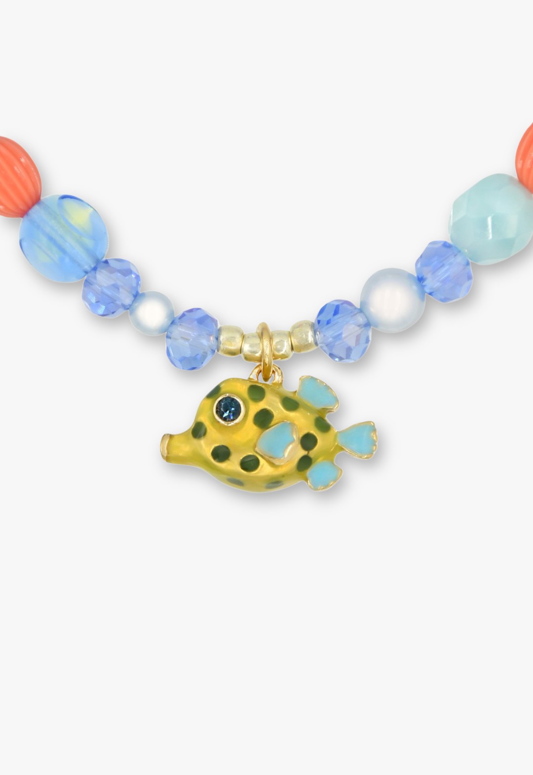 Boxfish motif bracelet