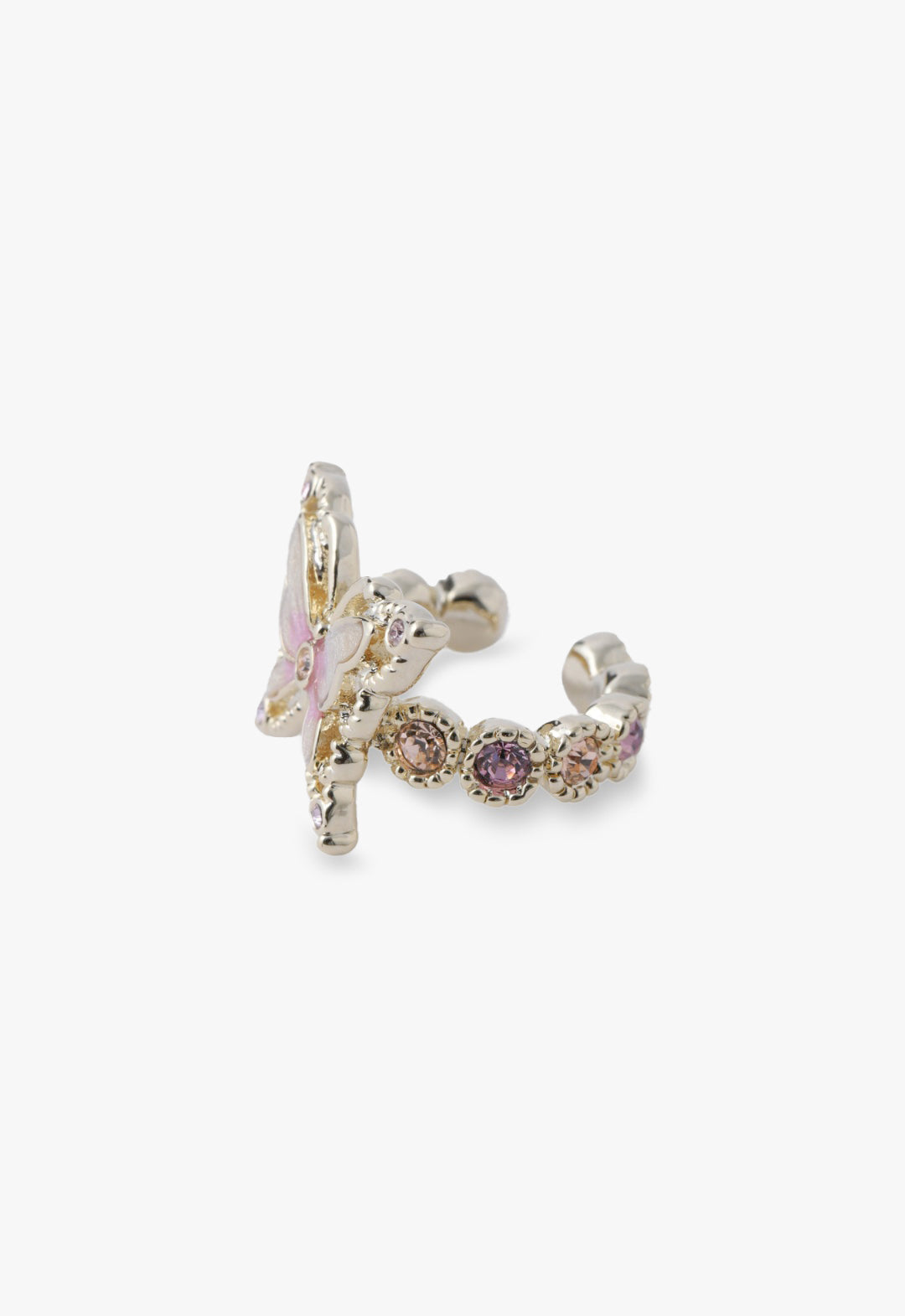 Butterfly motif ear cuff