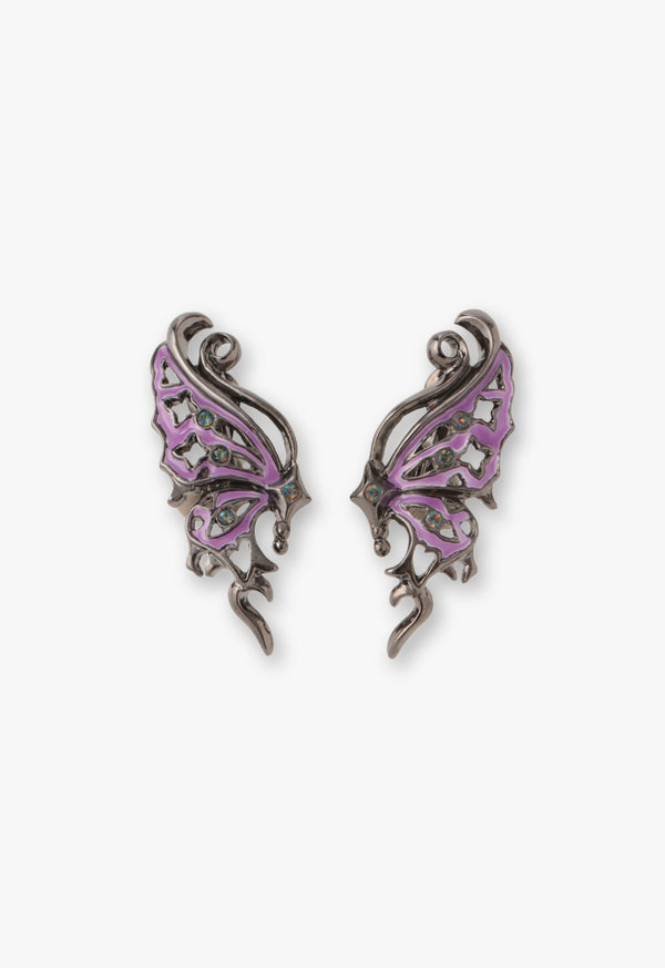 Butterfly Motif Earrings