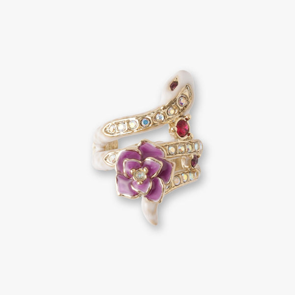 大人気★ANNA SUI 八重桜モチーフ イヤーカフ レディース 贈物♪ 八重桜モチーフ イヤーカフ（イヤーカフ）｜ANNA SUI（アナスイ