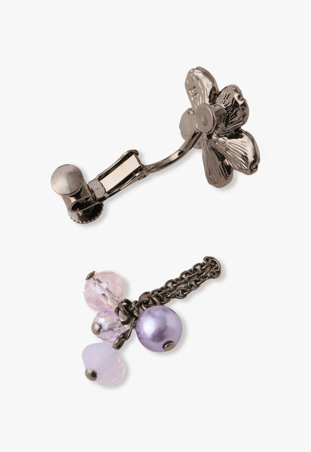 Cherry Blossom Motif Earrings