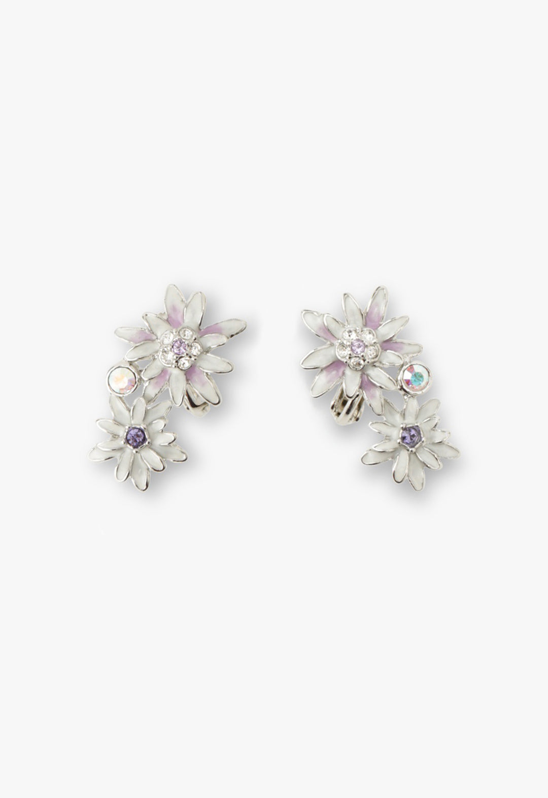 【ANNA SUI】即対応 エーデルワイスモチーフ イヤリング エーデルワイスモチーフ イヤリング
