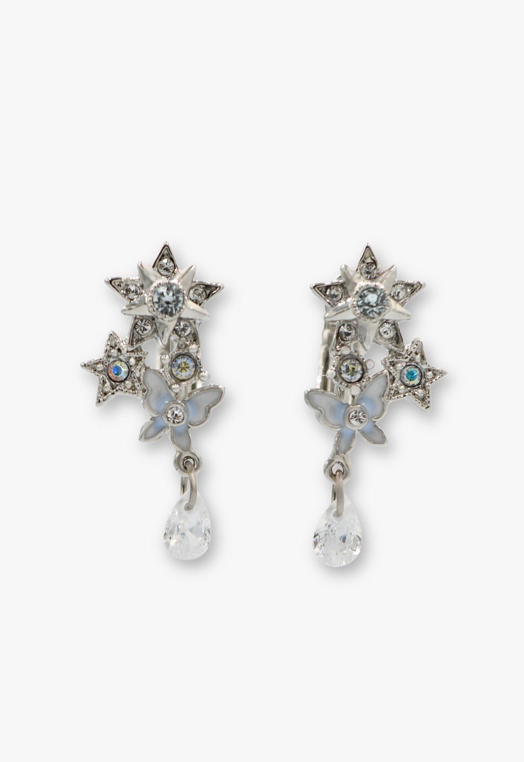 メタルスター イヤリング