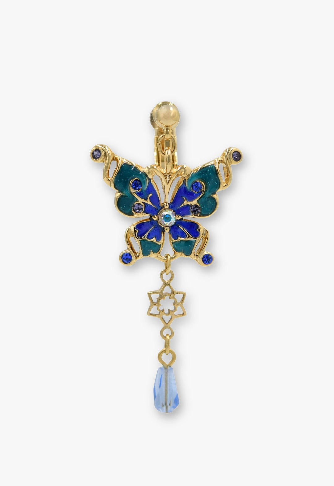 蝶モチーフ イヤリング