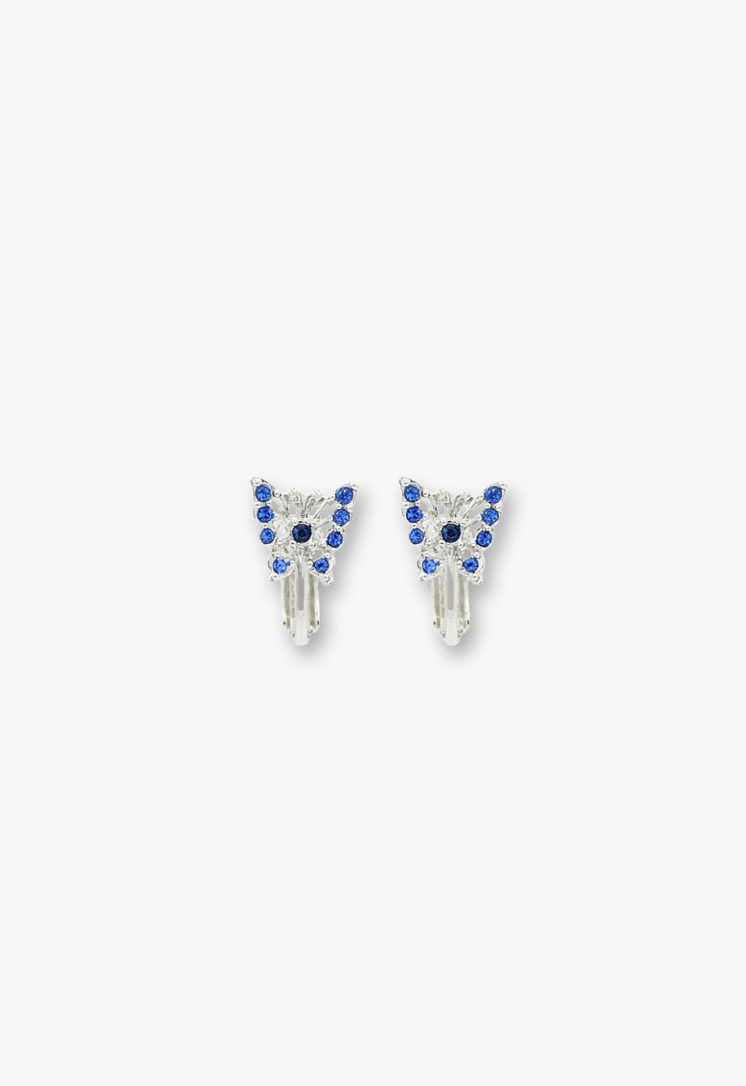 Butterfly motif earrings