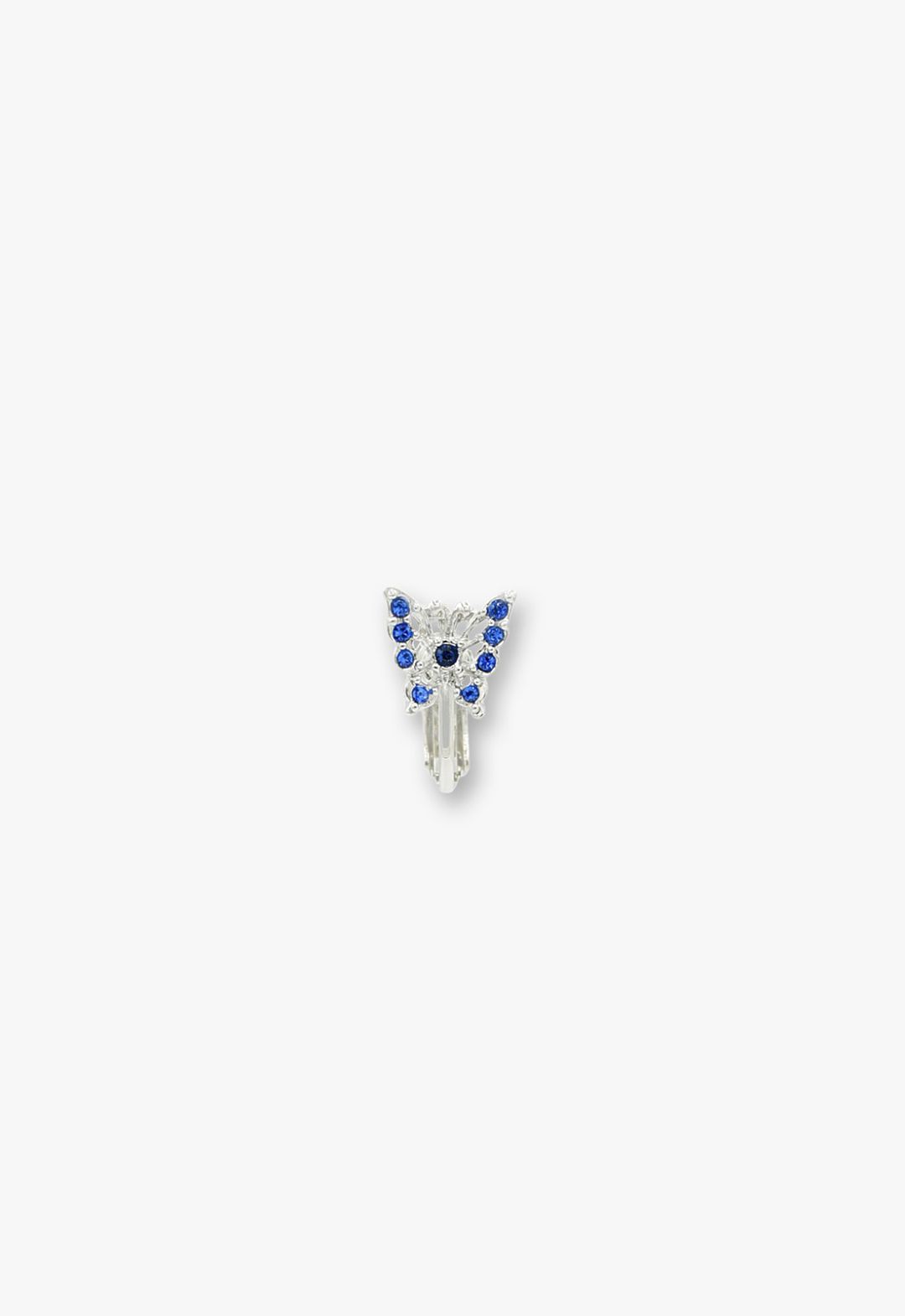 Butterfly motif earrings