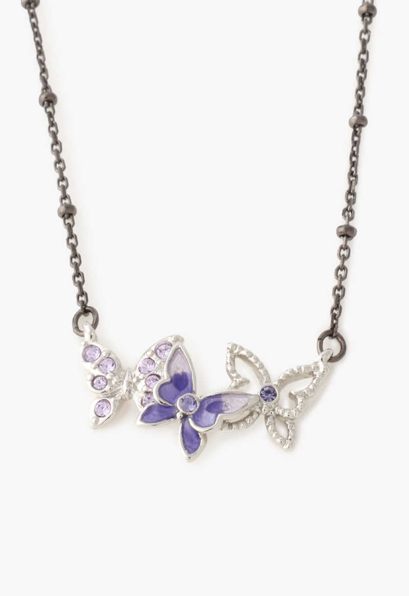 Butterfly Motif Necklace