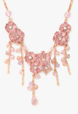 Yae cherry motif necklace