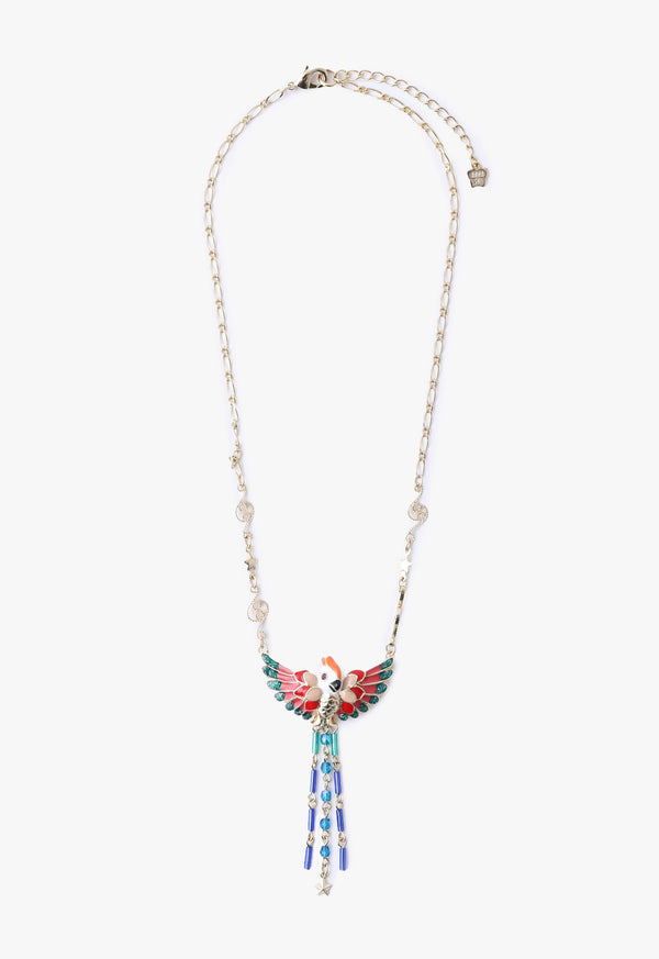 Parrot motif necklace 2