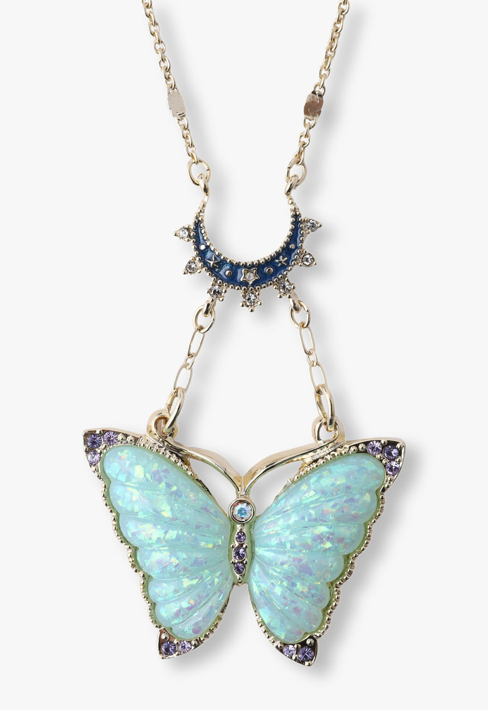 Butterfly motif necklace 2 – アナ スイ ジャパン 公式ウェブストア