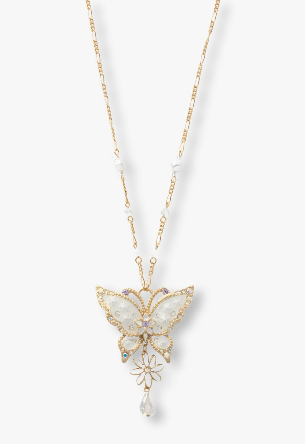 Tiare butterfly motif necklace – アナ スイ ジャパン 公式ウェブストア