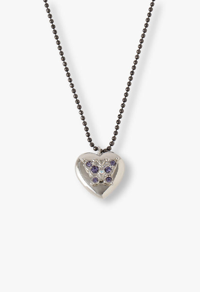 アナ スイ（ANNA SUI） ハート 蝶モチーフ ネックレス | バタフライ ギフト