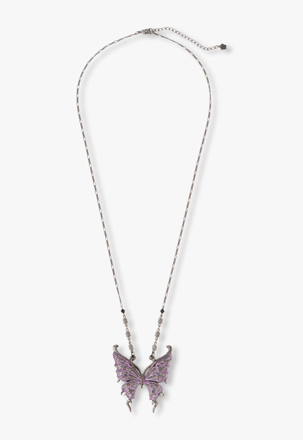 Butterfly Motif Necklace