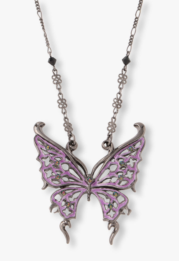 Butterfly Motif Necklace