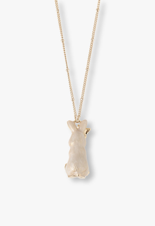 Rabbit motif necklace