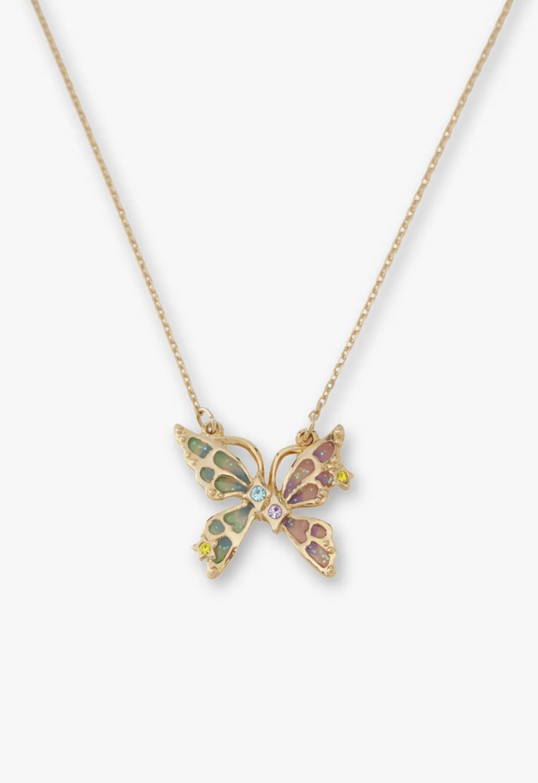 Gemini motif necklace