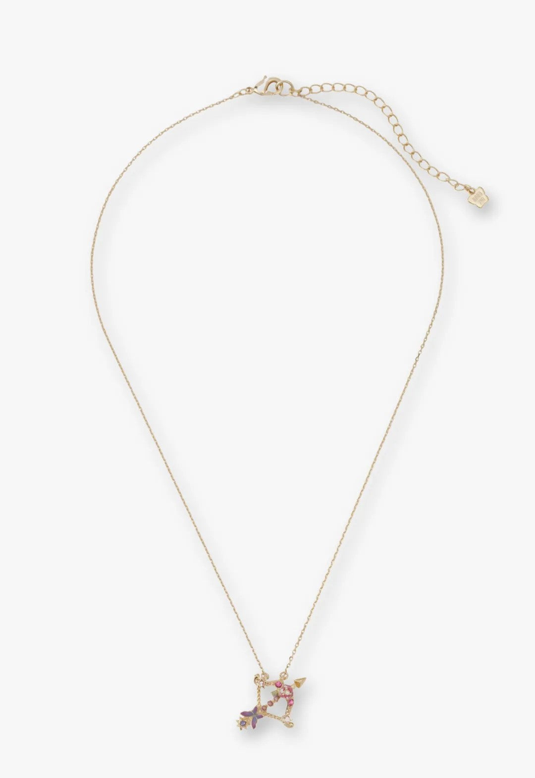 Sagittarius motif necklace