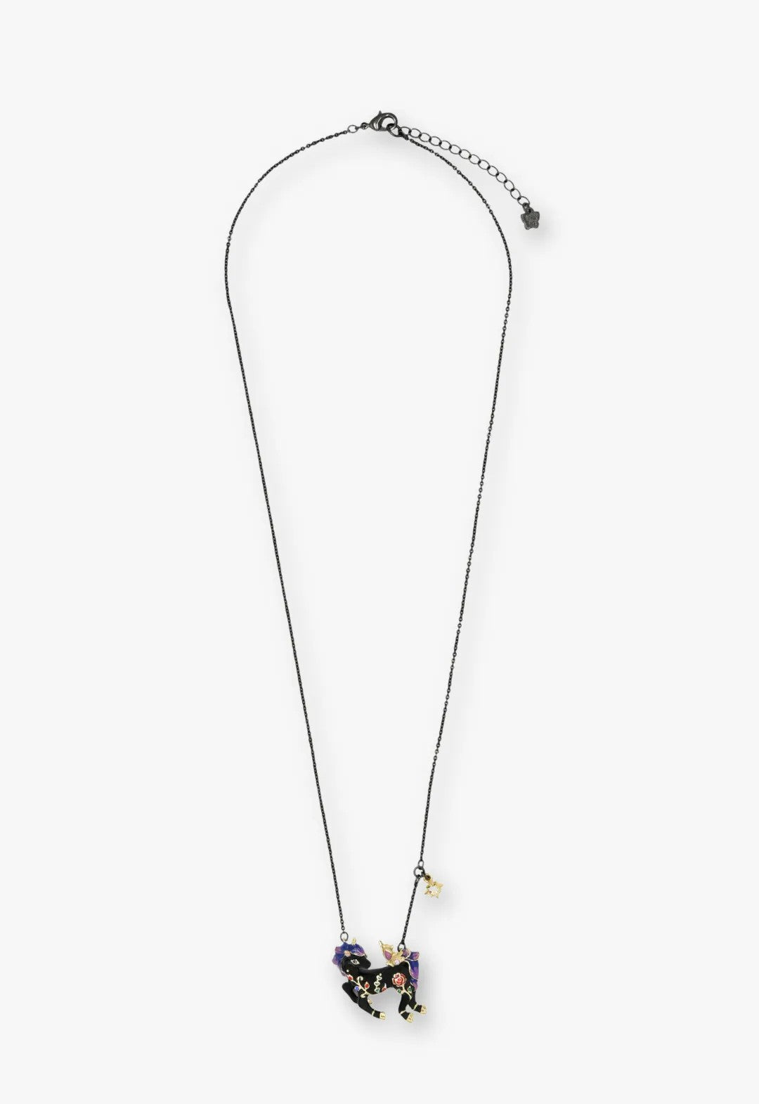 Unicorn motif necklace