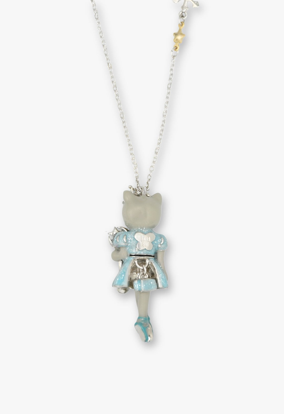 アナ スイ（ANNA SUI） バレリーナ猫モチーフ ネックレス | ねこ