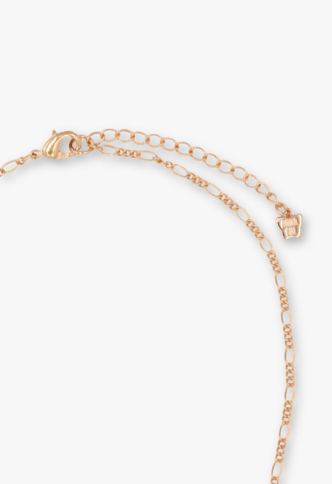 Cherry blossom motif necklace