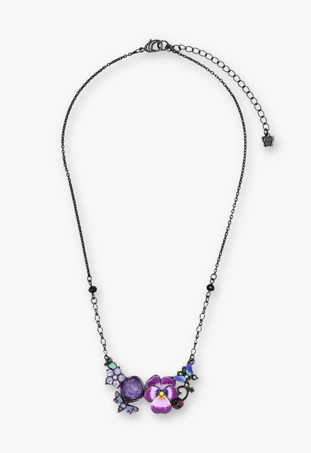 アナ スイ（ANNA SUI） フラワーモチーフ ネックレス