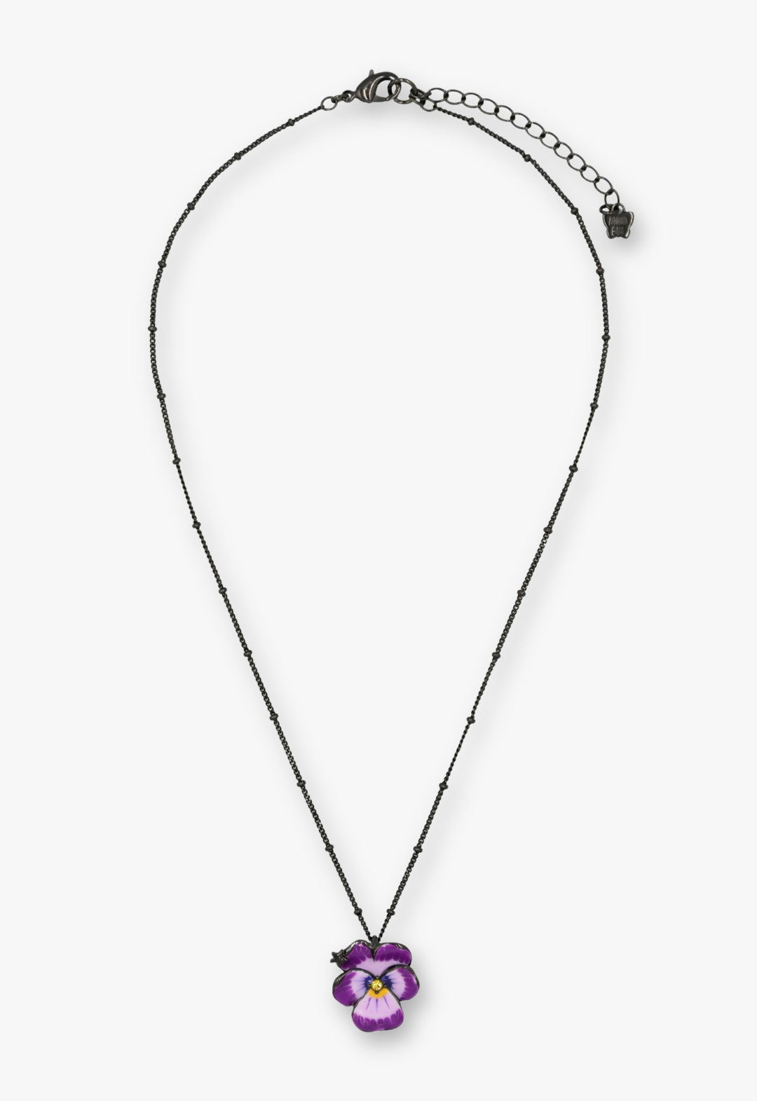 Viola motif necklace
