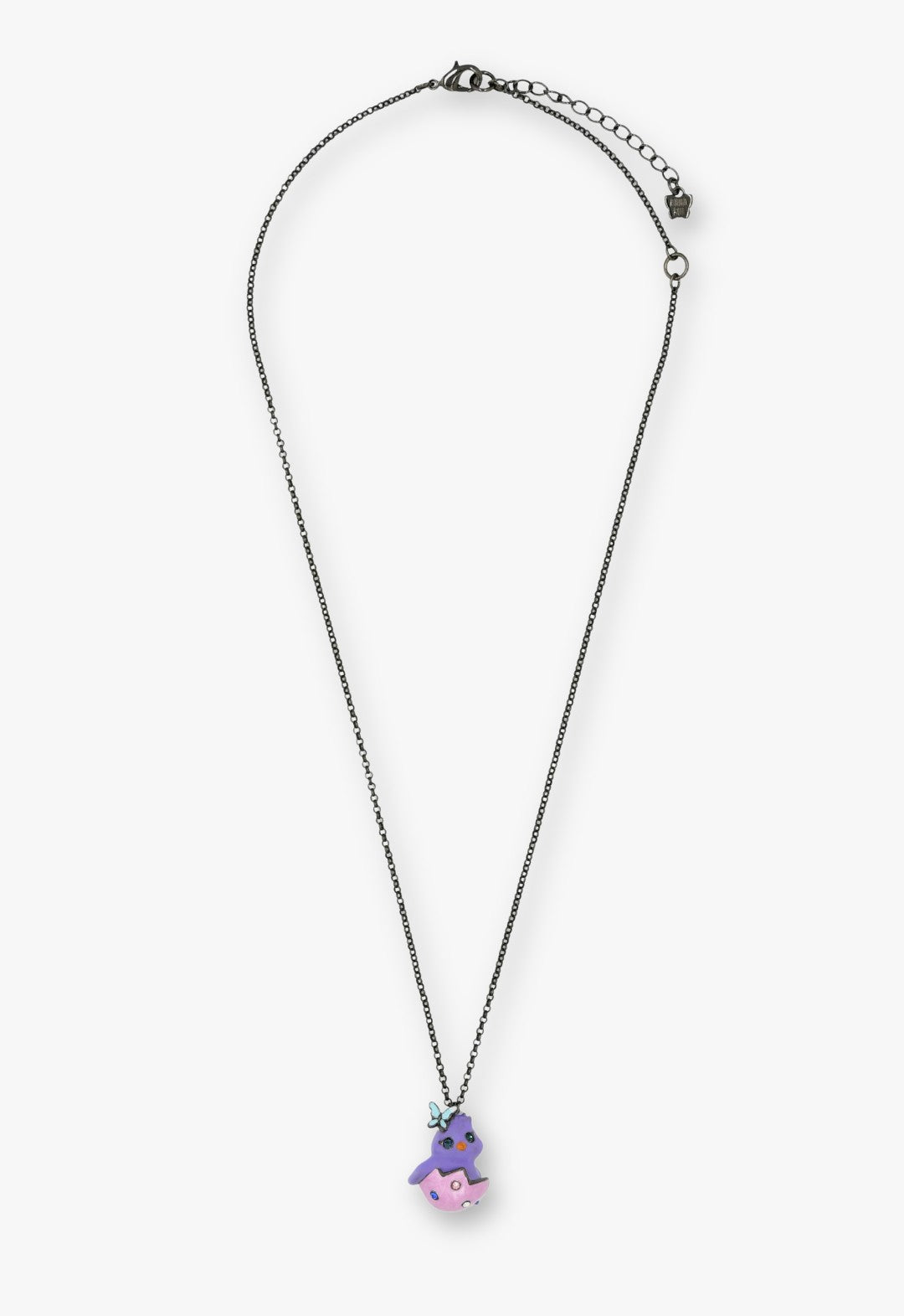 Chick motif necklace