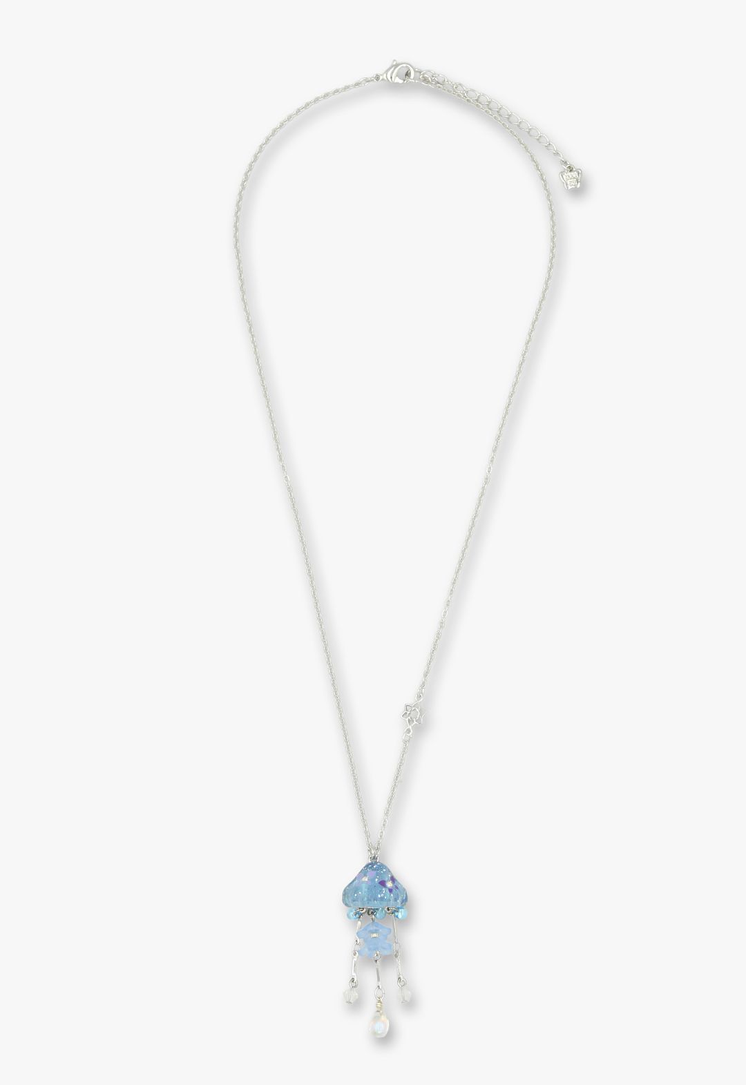 Jellyfish motif necklace