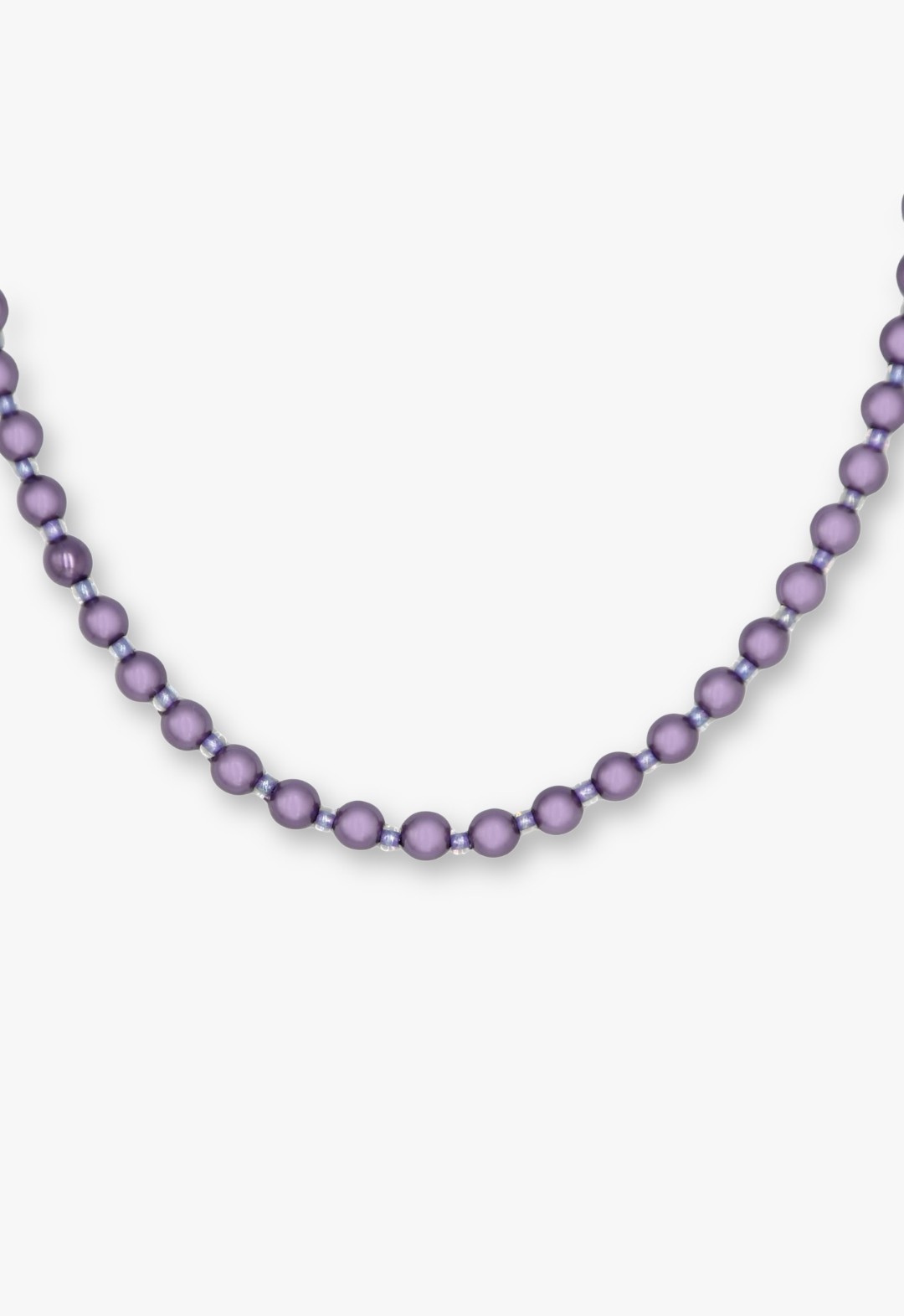 Butterfly Motif Pearl Necklace
