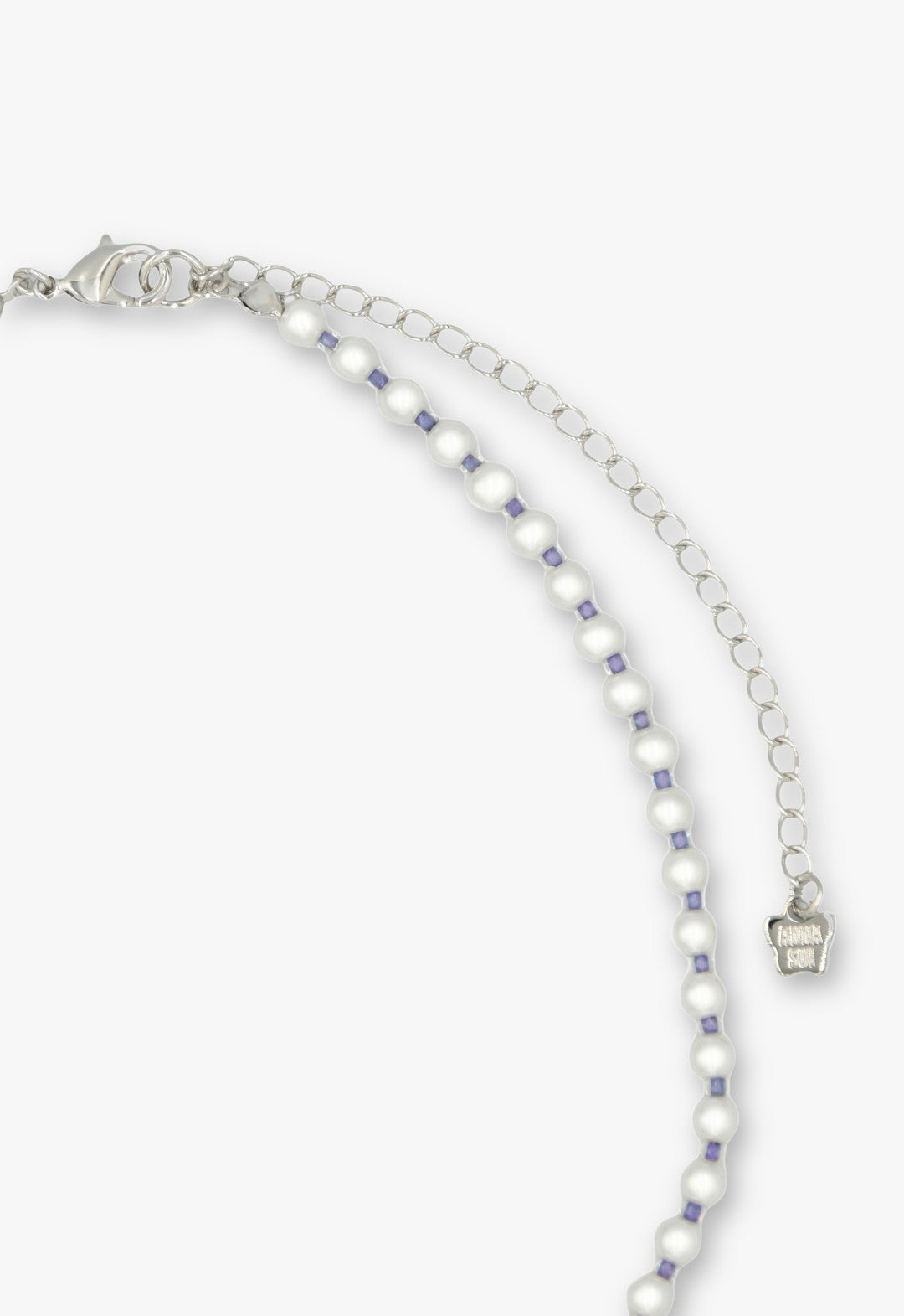 Butterfly Motif Pearl Necklace