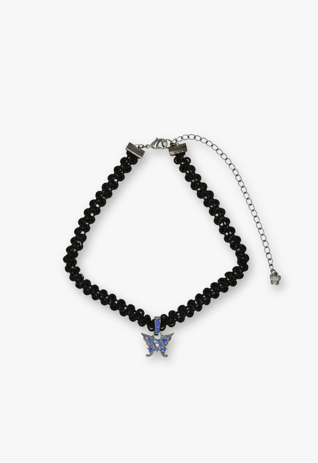 Zodiac sign color butterfly motif choker [Pisces]