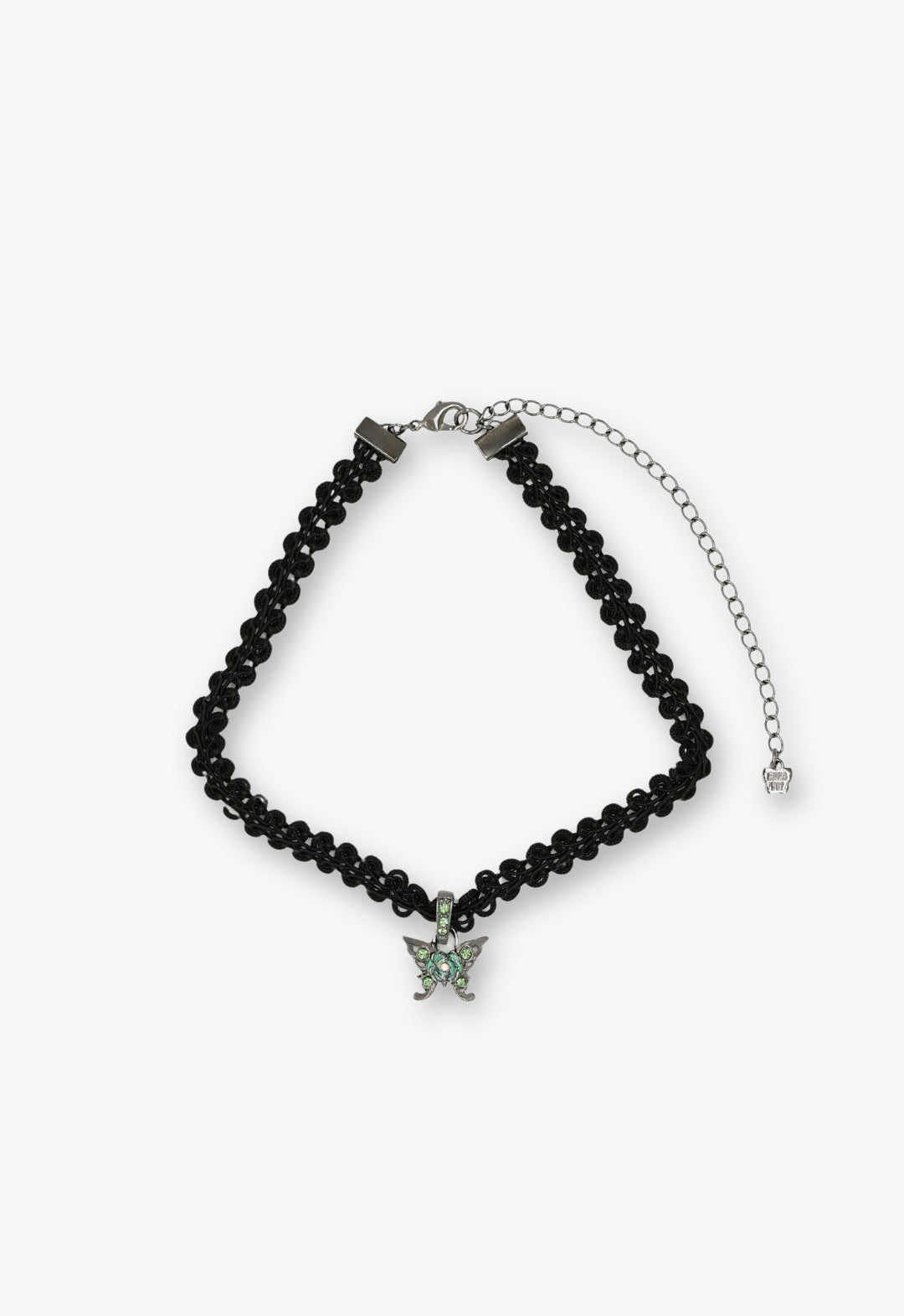 Zodiac sign color butterfly motif choker [Taurus]
