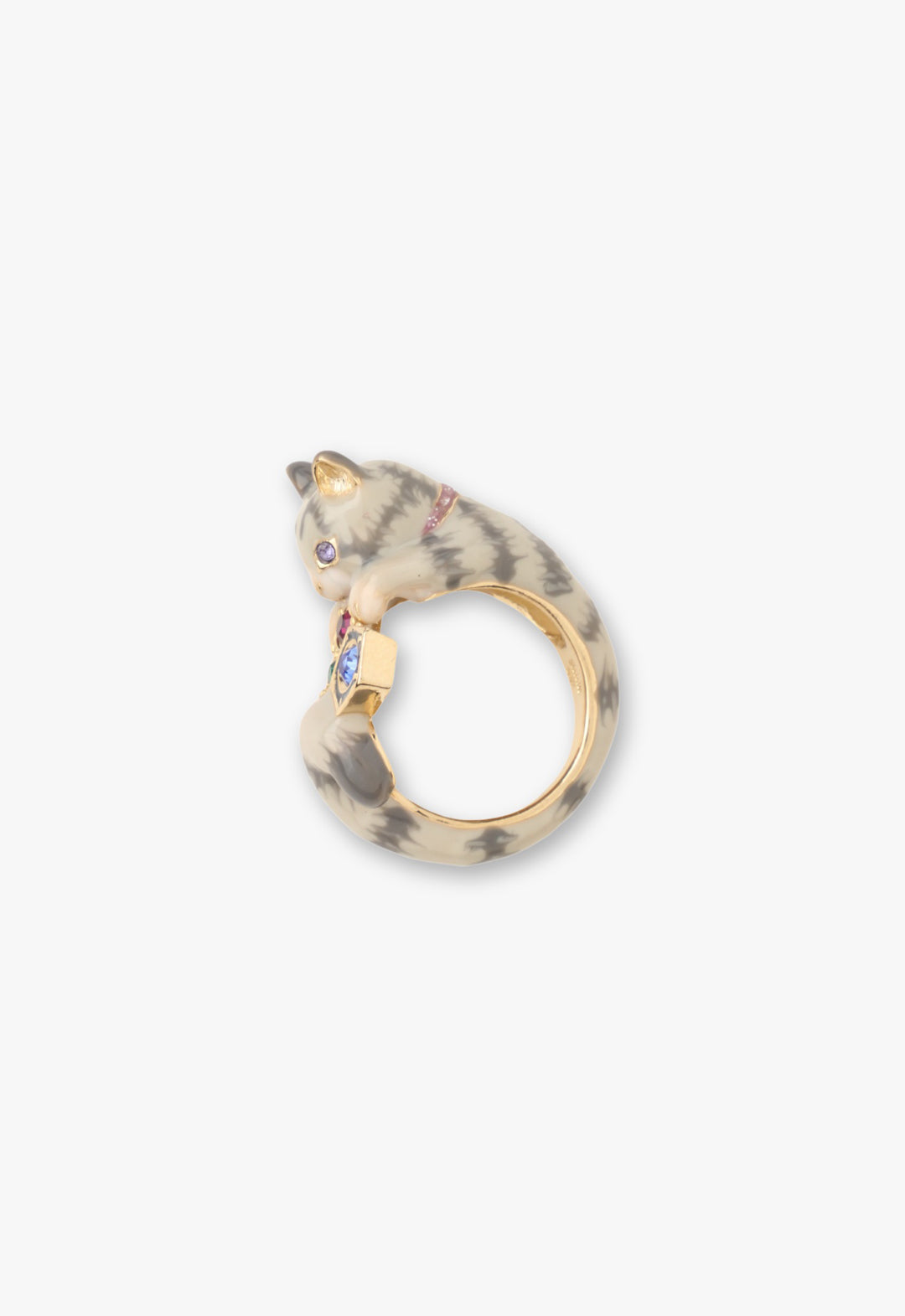 猫モチーフ リング