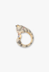 Cat Motif Ring