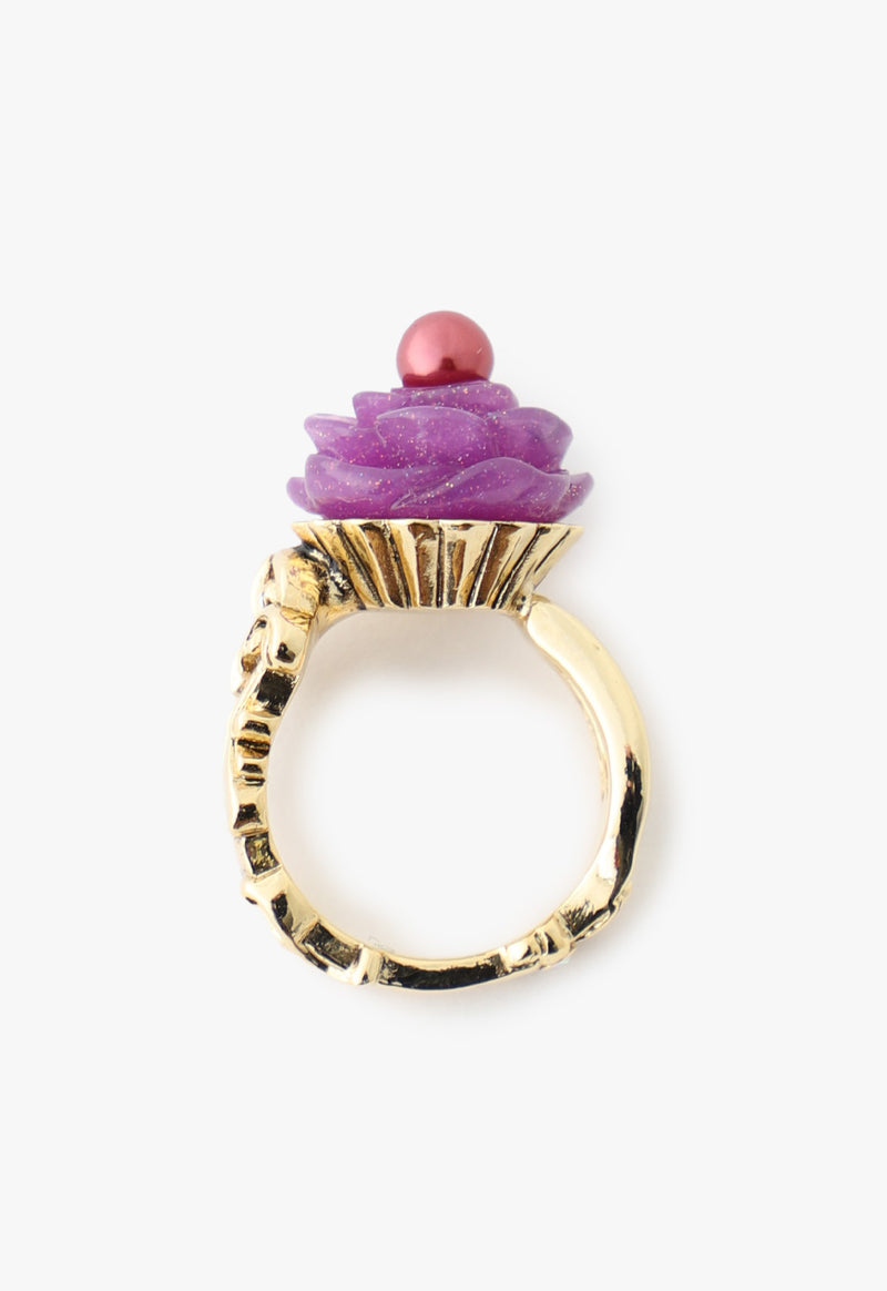 Chocolate motif ring