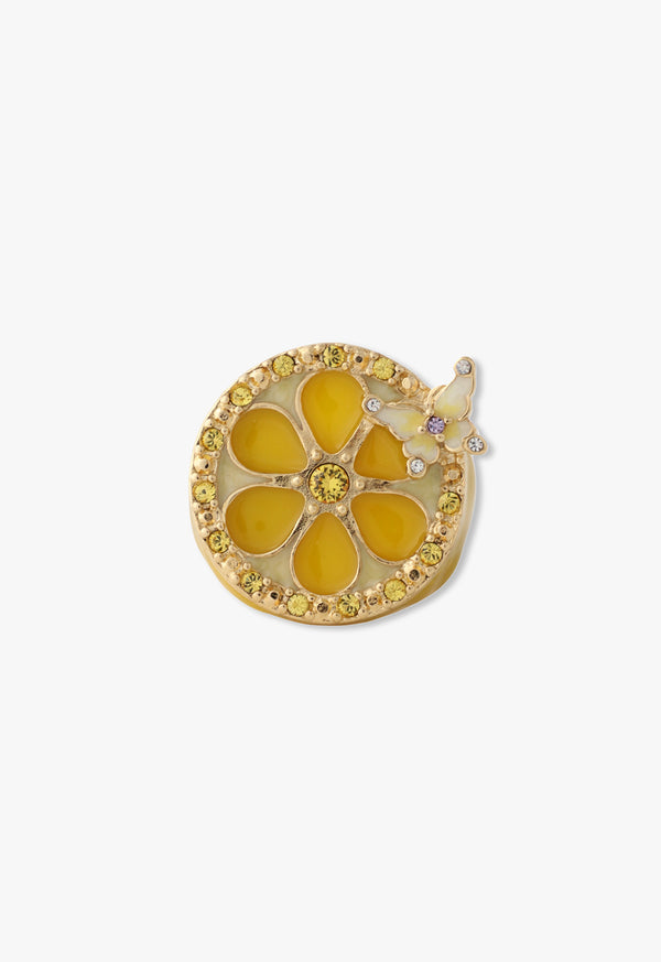 Lemon motif ring