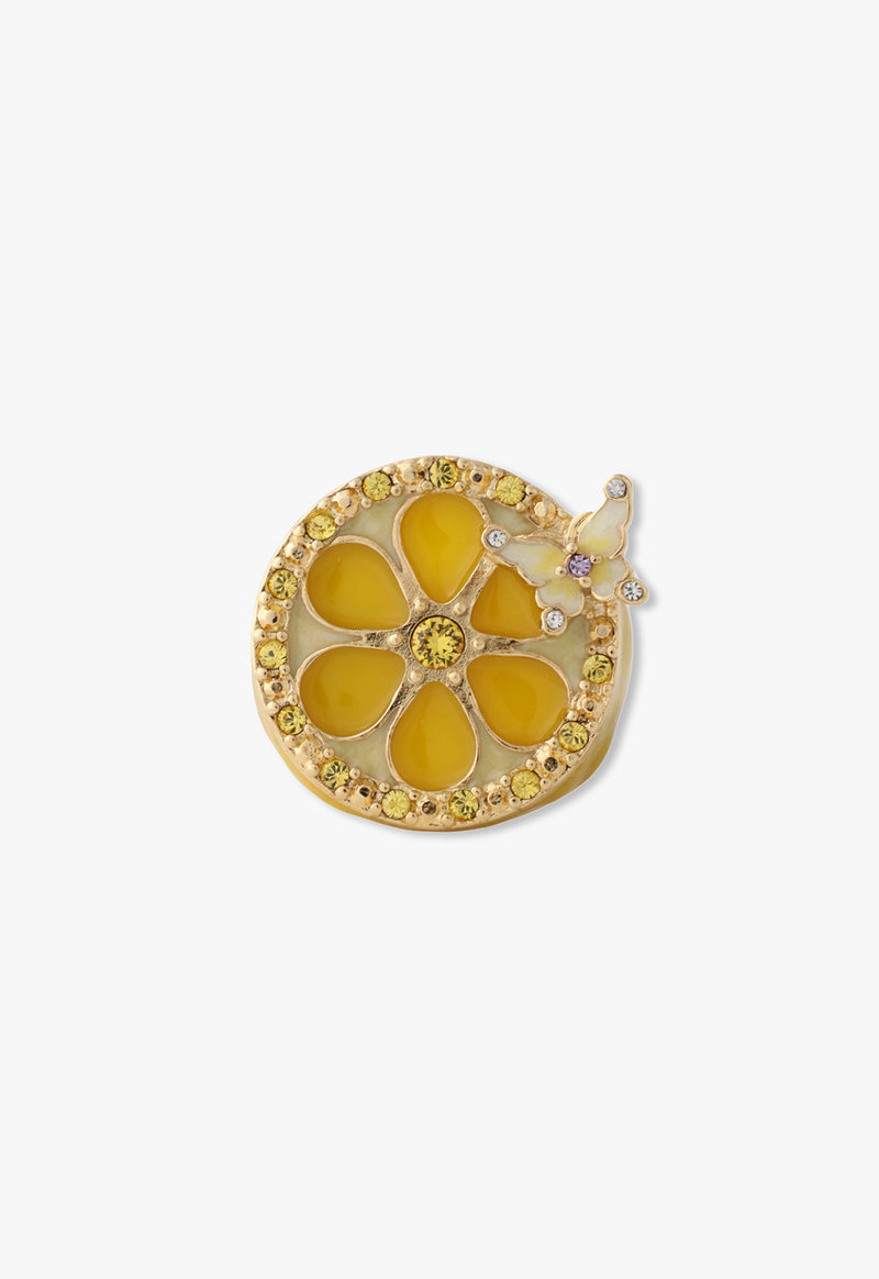 Lemon motif ring