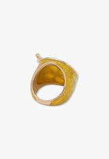 Lemon motif ring