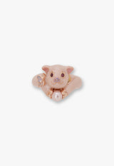 Mini pig motif ring