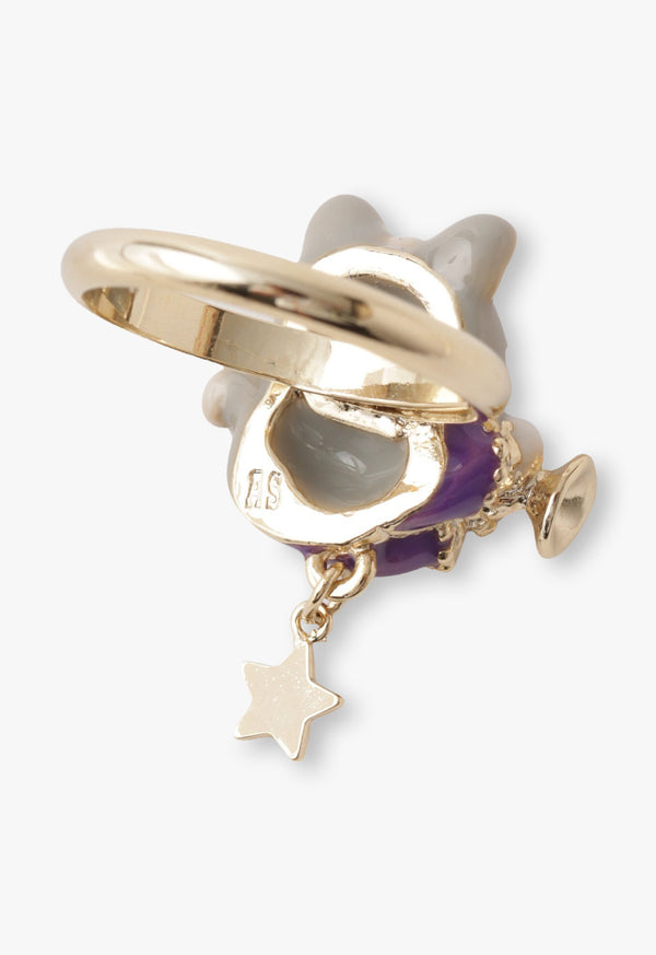 Cat Motif Ring