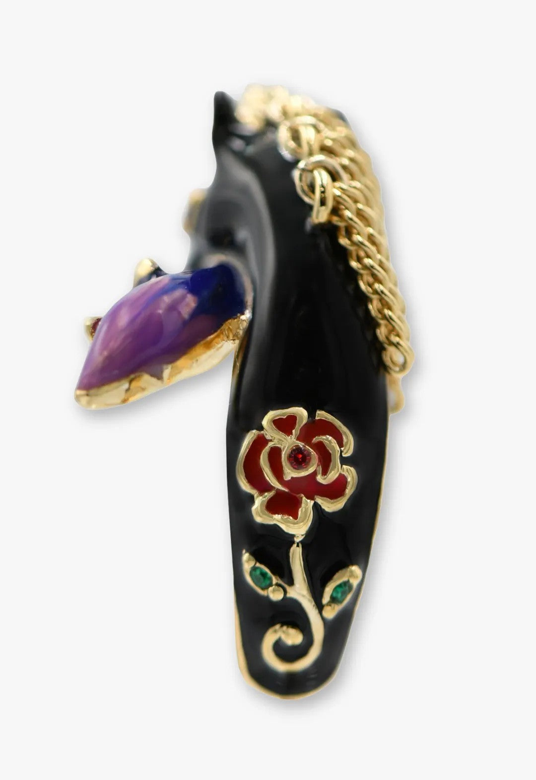 Unicorn motif ring